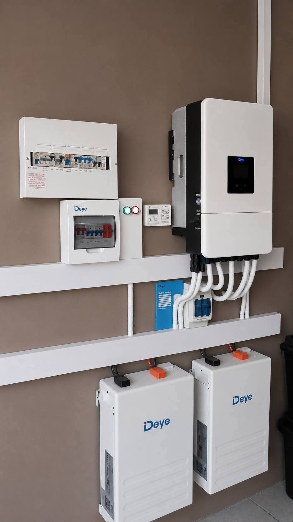 Deye Inverter & Dual Battery Install