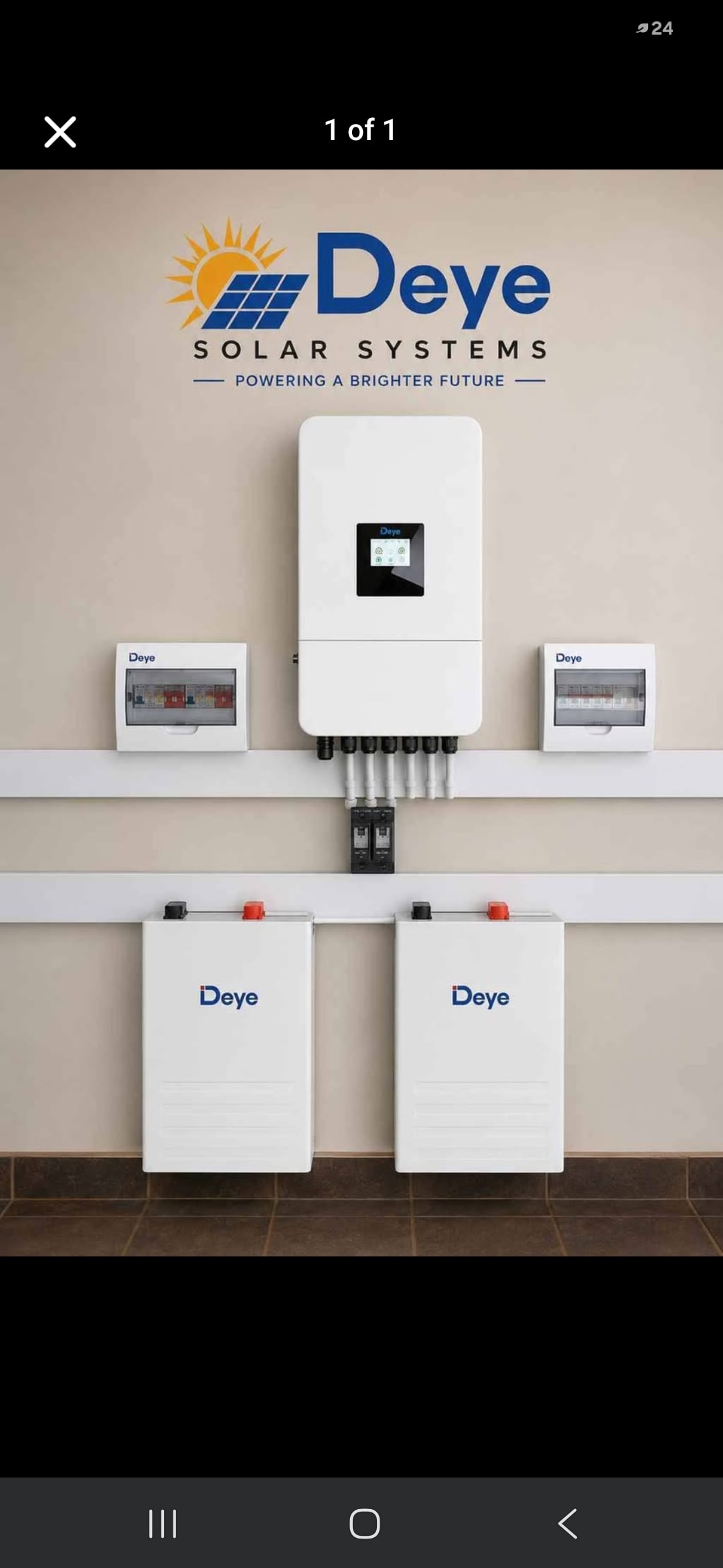 Deye Showroom Display