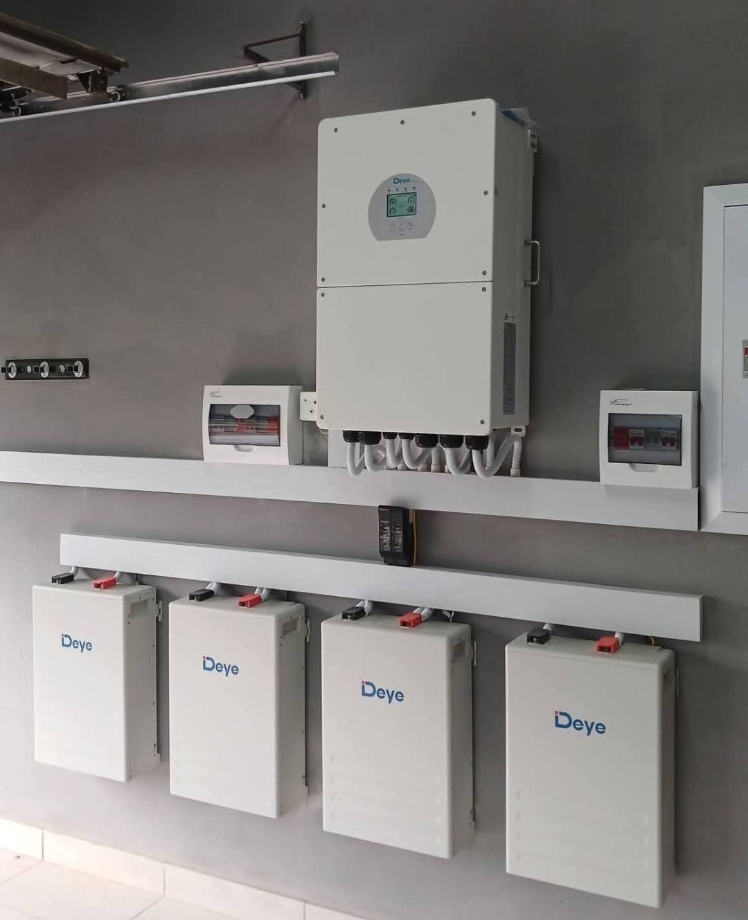 Triple Inverter Commercial Install